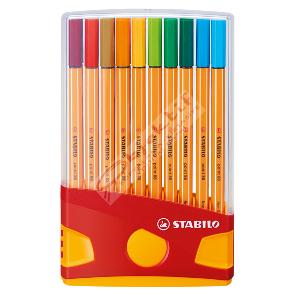 Stabilo Keçe Uçlu İnce Kalem 88 Point 0.4 MM Karışık Renk 20 Lİ Colorparade 8820-03