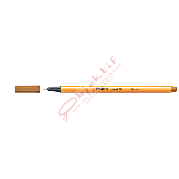 Stabilo Keçe Uçlu İnce Kalem 88 Point 0.4 MM Haki 88/89