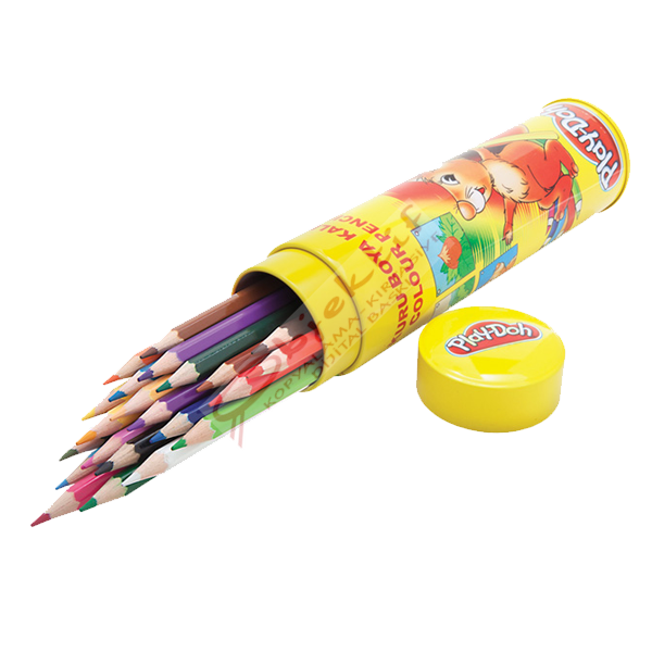Play-Doh Kuru Boya Tüp 12 Renk PLAY-KU005