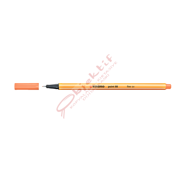 Stabilo Keçe Uçlu İnce Kalem 88 Point 0.4 MM Kayısı 88/26