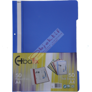Bafix Telli Dosya Plastik XL Mavi A4