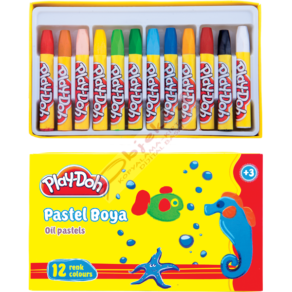 Play-Doh Pastel Boya 12 Renk PLAY-PA002
