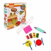 Sunman Crafy Süper Burger Oyun Hamuru Seti 200 gr. 12 Parça