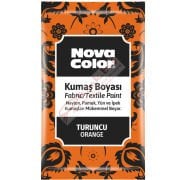 Nova Color Kumaş Boyası Toz 12 Gr Turuncu NC-906