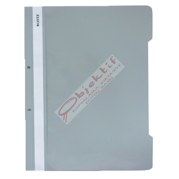 Leitz Telli Dosya Plastik Gri L-4189