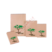Keskin Color Bloknot Planet Spiralli Dikey Sarı Sert Kapak Çizgisiz 120 YP 20x28 143300-99