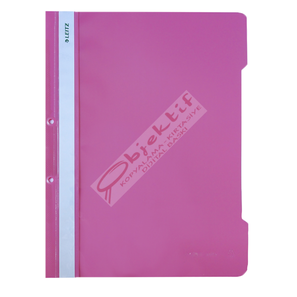 Leitz Telli Dosya Plastik Pembe L-4189