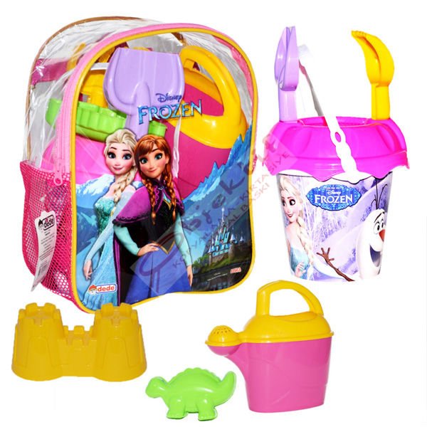 Dede Frozen Resimli Sırt Çantalı Plaj Set