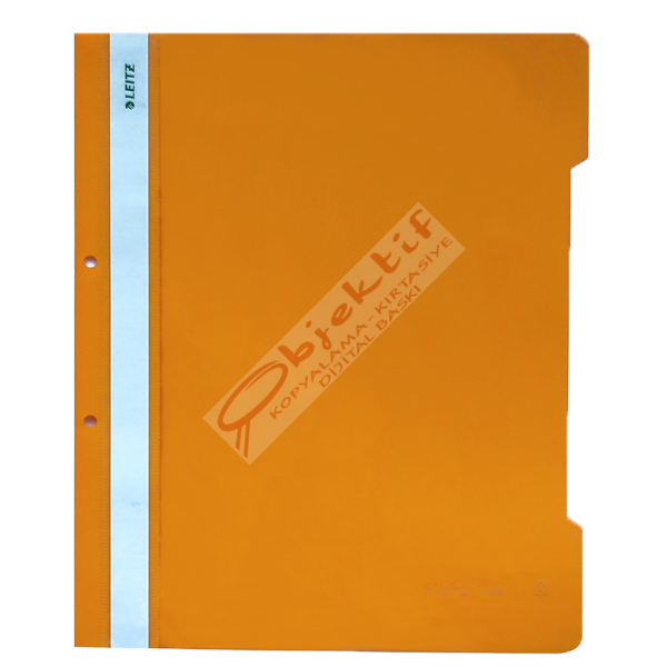 Leitz Telli Dosya Plastik Turuncu L-4189