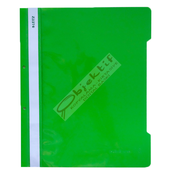 Leitz Telli Dosya Plastik Yeşil L-4189