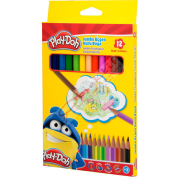 Play-Doh Kuruboya Jumbo Üçgen 12 Renk PLAY-KU008