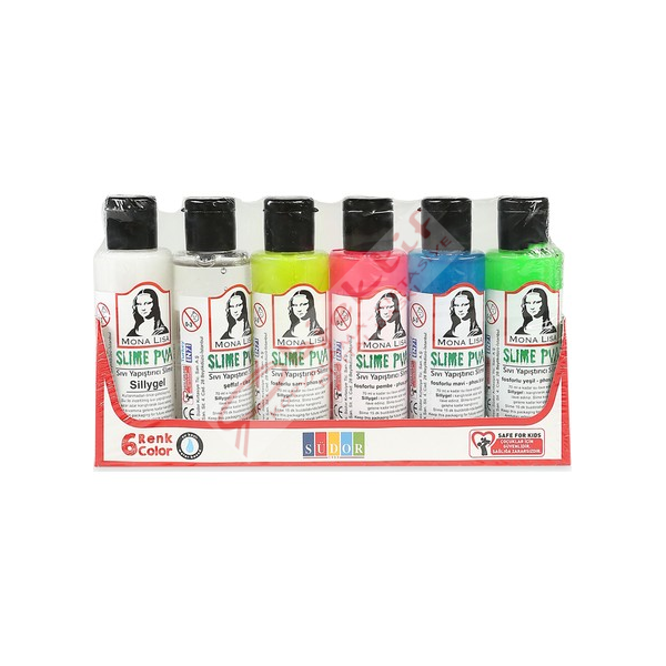 Monalisa Sıvı Yapıştırıcı Slime Set 70 ML 6 LI SL06