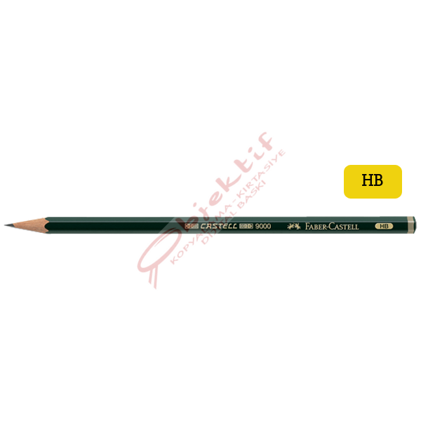 Faber-Castell Kurşun Kalem 9000 Dereceli HB 5160119000