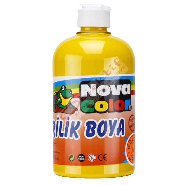 Nova Color Akrilik Boya 500 GR Sarı NC-381