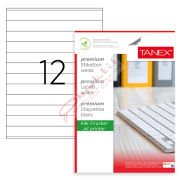 Tanex Laser Etiket 100 YP 210x24 Laser-Copy-Inkjet TW-2524