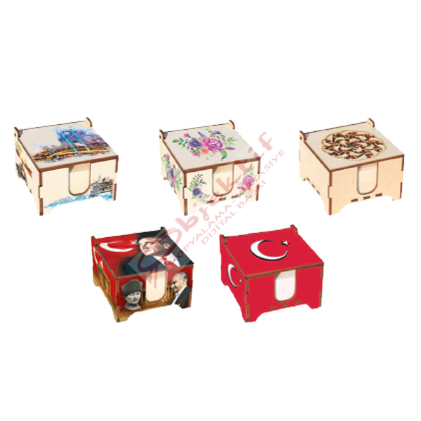 Keskin Color Küp Notluk Ahşap Desenli 849914-99