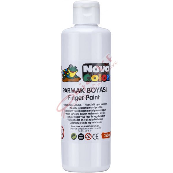 Nova Color Parmak Boyası Beyaz 250 GR NC-446