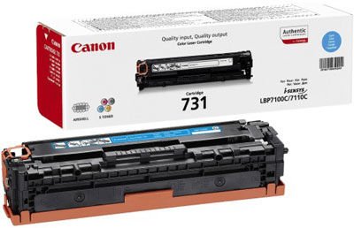 Canon CRG-731C Cyan Mavi 1.500 Sayfa Toner LBP7110 MF628/8230/8280