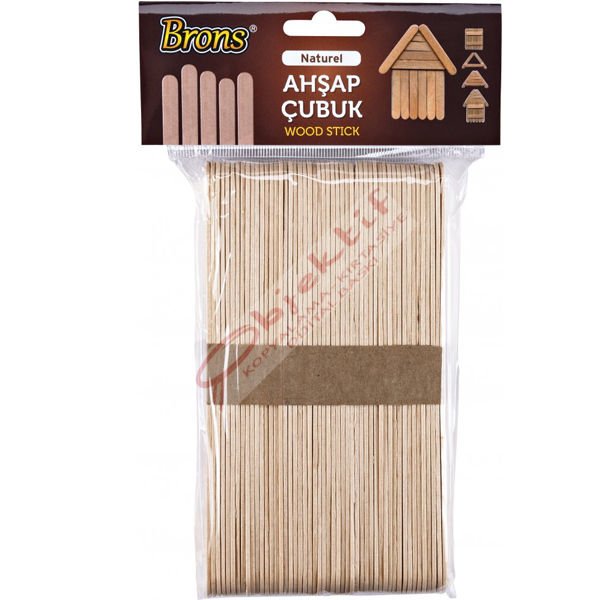Brons Dil Çubuğu Naturel Dar BR-900