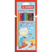 Stabilo Kuru Boya Aquacolor 12 Renk 1612-6