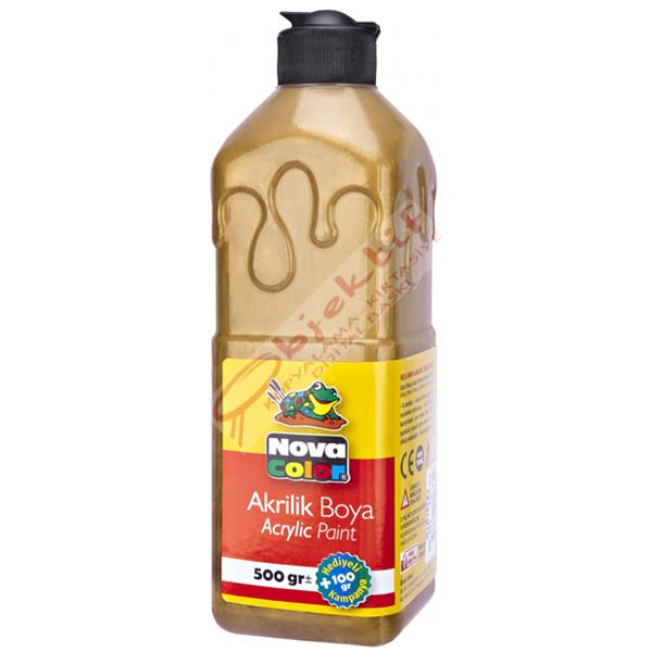 Nova Color Akrilik Boya 500 GR Altın NC-670
