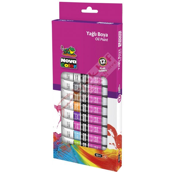 Nova Color Yağlı Boya Tüp 12 Li 12 ML NC-796