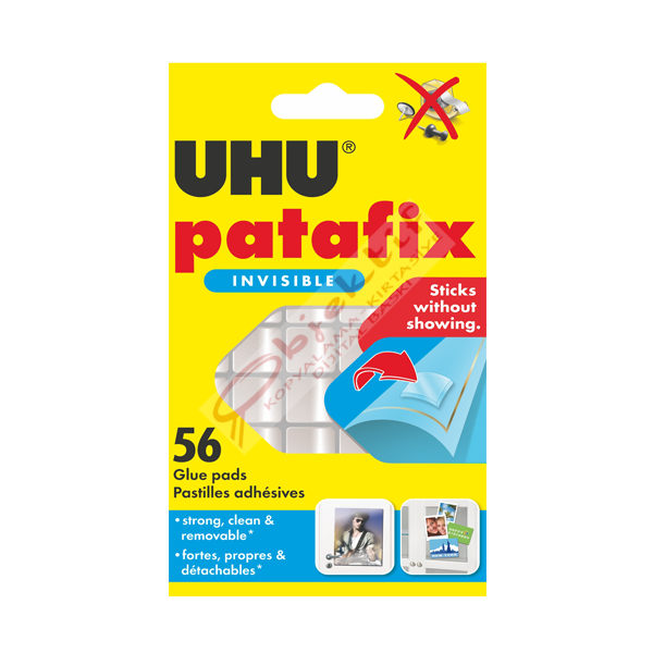 Uhu Hamur Yapıştırıcı Patafix Şeffaf 37155