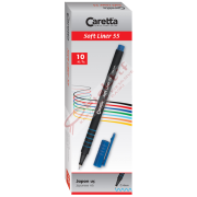 Caretta Softliner Keçeli Kalem 0.4 MM Açık Yeşil 10 LU 55/18