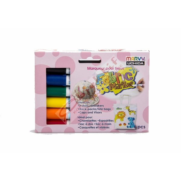 Marvy T-Shırt Kalemi Kumaş 6 LI Set 560-6