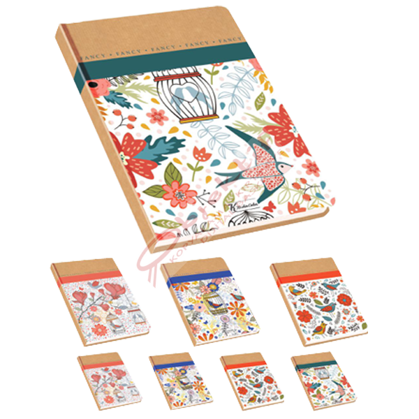 Keskin Color Defter Fancy Sert Kapak Çizgisiz 160 YP 17x24 411760-99