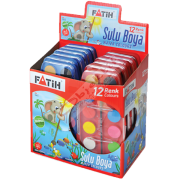 Fatih Sulu Boya 12 Renk 24 ML F-12