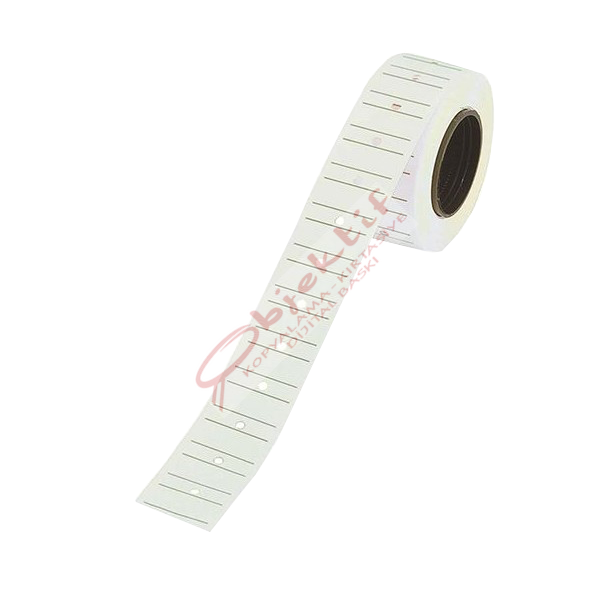 Tanex Fiyat Etiketi Çizgili 12x21 Beyaz