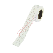Tanex Fiyat Etiketi Çizgili 12x21 Beyaz