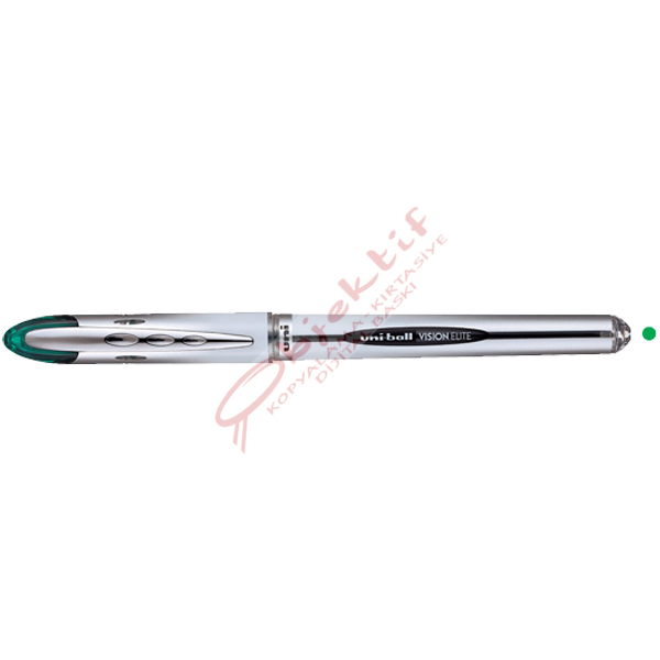 Uni-Ball Roller Kalem Vision Elite Bilye Uç 0.8 MM Yeşil UB-200