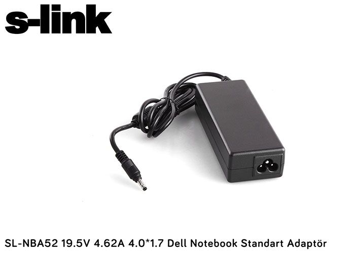 S-link Notebook Adaptörü SL-NBA52 19.5v 4.62a 4.0-1.7
