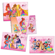 Gıpta Resim Defteri Spiralli 15 YP 25x35 Winx Club 3088