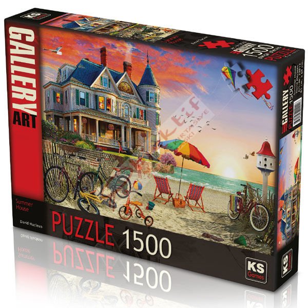 Ks Games Puzzle 1500 Parça Summer House 22012