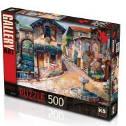 Ks Games Puzzle 500 Parça The Fountain On The Square 20013