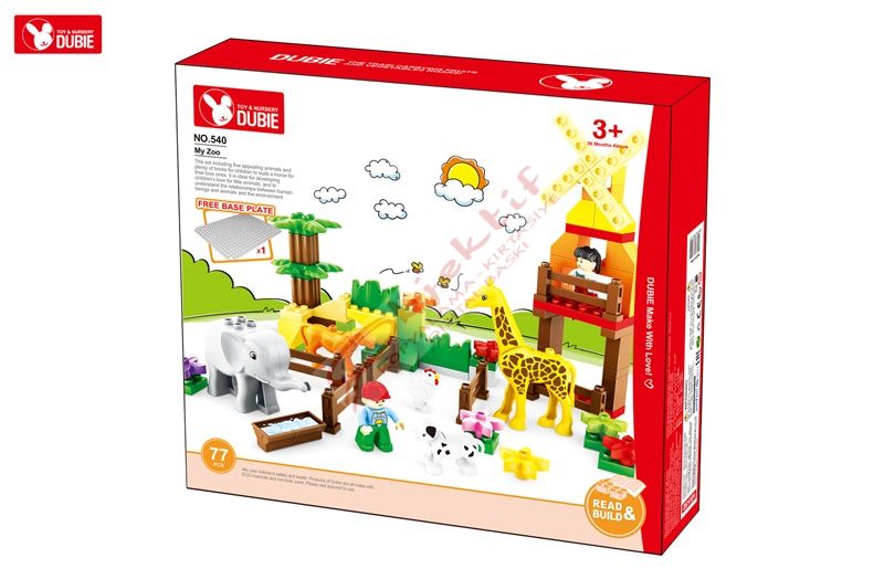 Galtoys Wange Dubıe Hayvanat Bahçesi 17x24 Tepsi 77 Parça 540