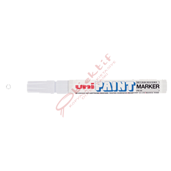 Uni-Ball Markör Boyama Paınt Marker 2.2-2.8 MM Beyaz PX-20