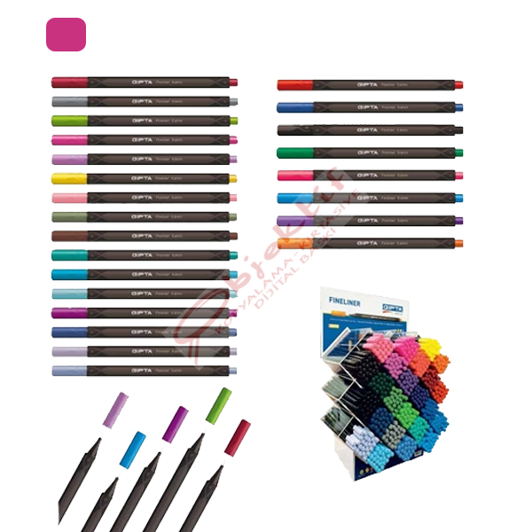 Gıpta Fineliner 0.4 MM Üçgen Pembe K600026