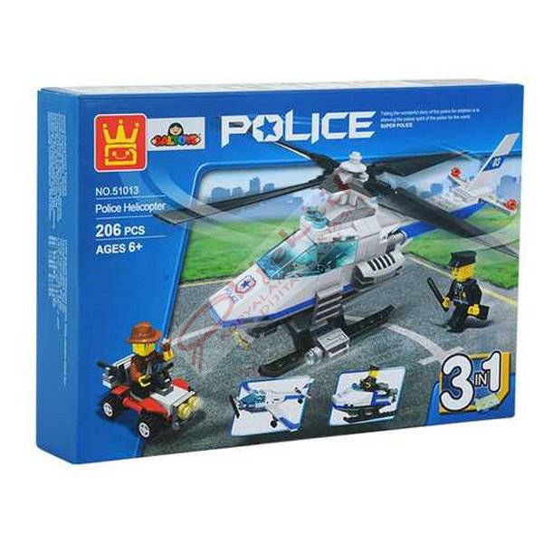 Wange 206 Parça Polis Helikopteri