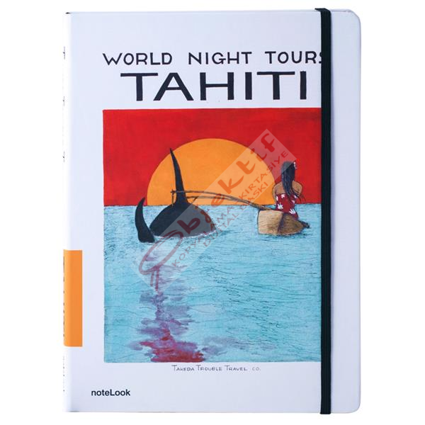 Scrikss Defter Takeda Tahiti Çizgili A6