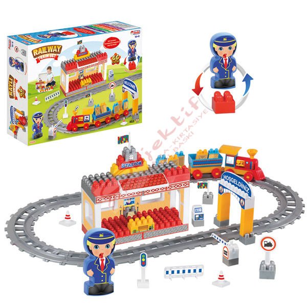 Dede Raylı Tren Set 03258