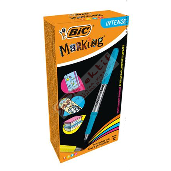 Bic Kalem Markıng İşaretleme Kalıcı Karışık Renk 12 Lİ 940469