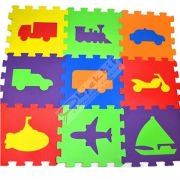 Matrax Eva Puzzle|33x33Cm.x 7 Mm.| Taşıtlar