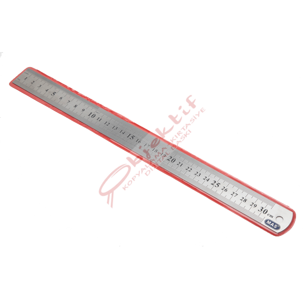 Mas Standart Cetvel Çelik 30 CM 2330