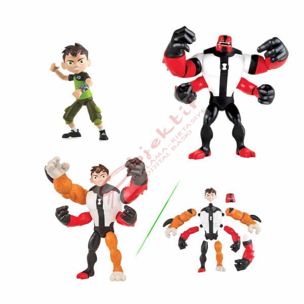 Ben10 Aksiyon Figür 3 Lü (76520_76522) BEN59100