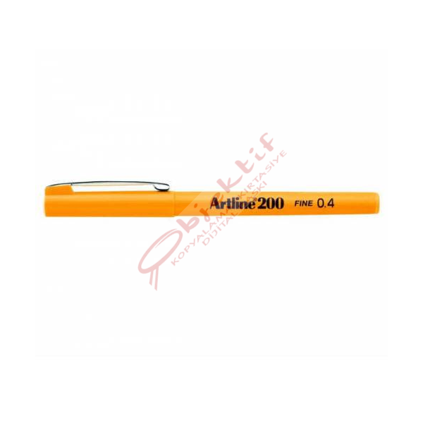 Artline Fineliner 0.4 MM Sarı EK-200