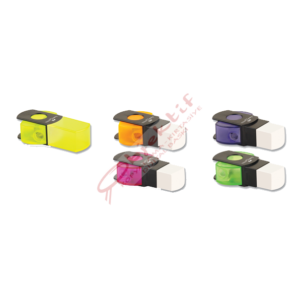 Faber-Castell Kalemtıraş Dikdörtgen Silgili 5140 480000